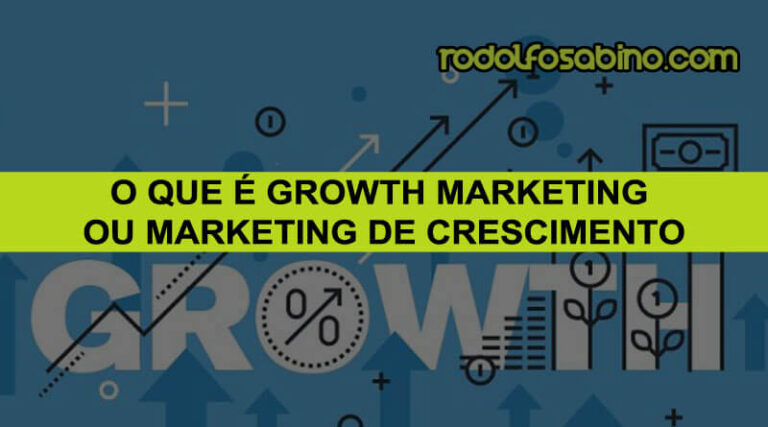 O Que é Growth Marketing ou Marketing De Crescimento - Rodolfo Sabino ...