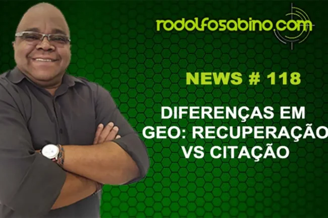 Diferenças Em GEO: Recuperação Vs Citação