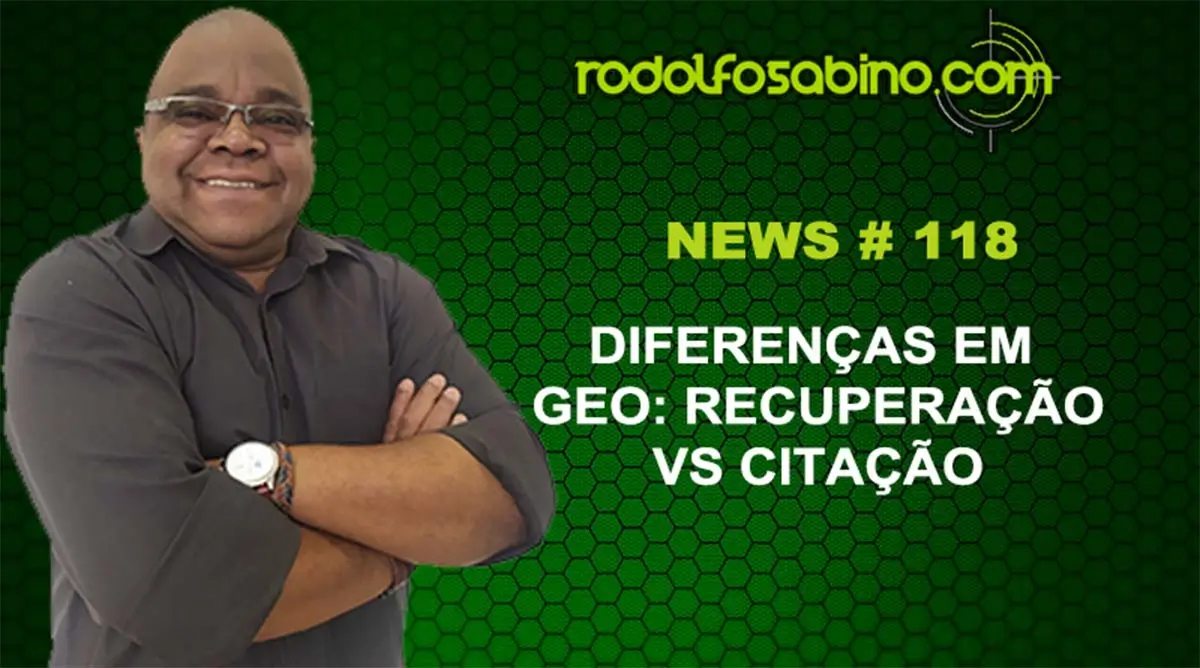 Diferenças Em GEO: Recuperação Vs Citação
