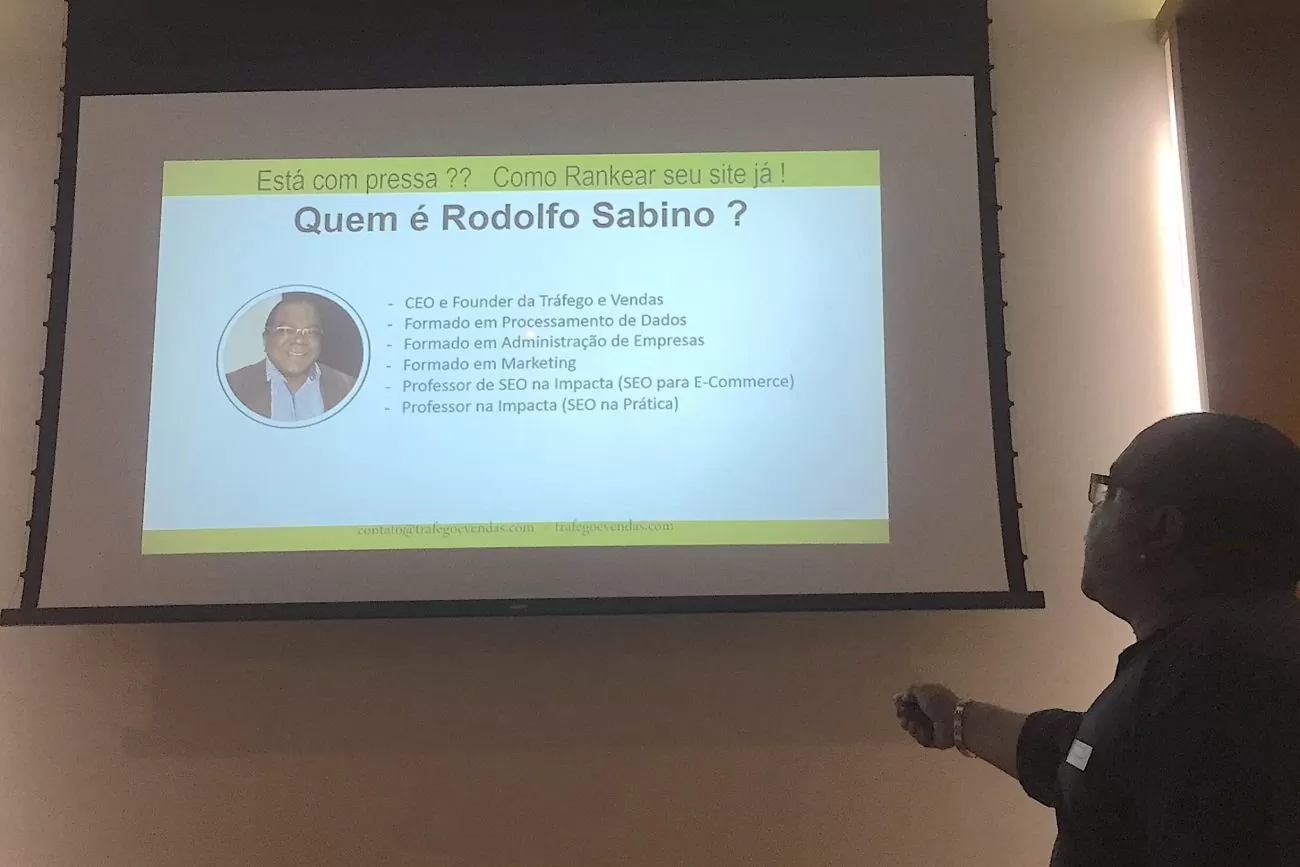 Palestra SEO De Performance - RodolfoSabino.com